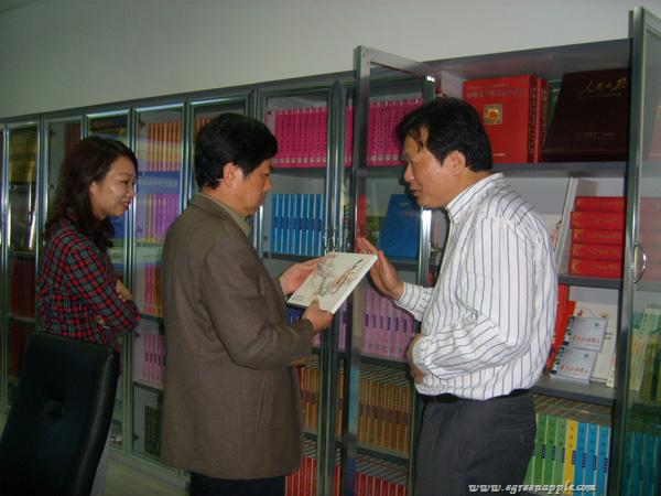 200905长沙宣传部来青苹果参观