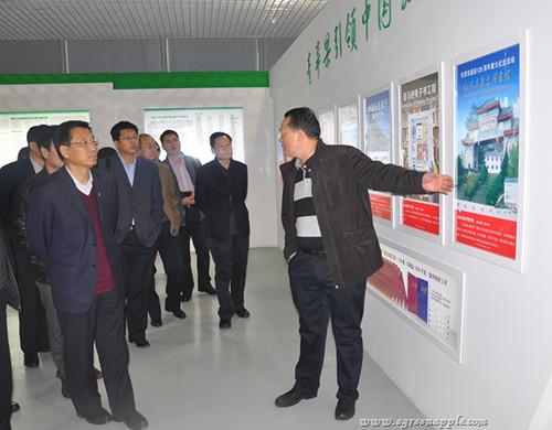 20130311新疆生产建设兵团文化产业考察团调研青苹果